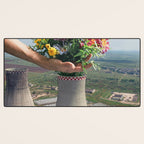 Flower Plant Desk Mat Gallery Image 3