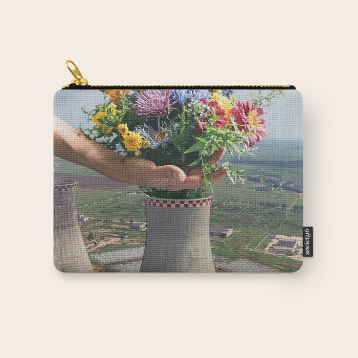 Flower Plant Carry All Pouch Gallery Image 1