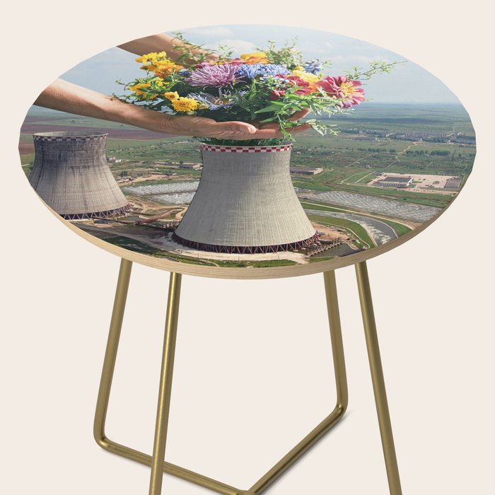 Flower Plant Side Table Gallery Image 2