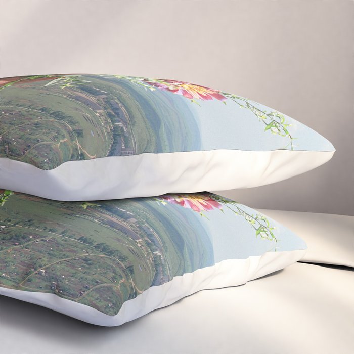 Flower Plant Pillow Sham Gallery Image 3