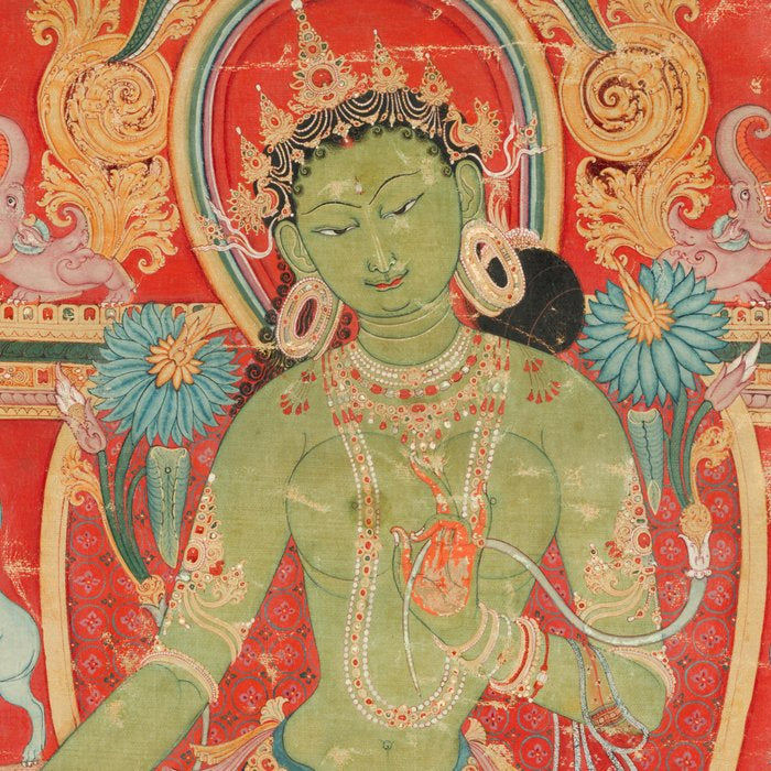 Green Tara 13th Century Tibetan Art Coffee Mug Gallery Image 2