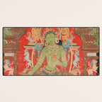 Green Tara 13th Century Tibetan Art Desk Mat Gallery Image 3
