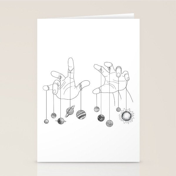 Solar System II Stationery Card Gallery Image 1