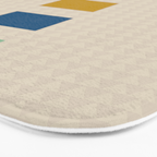 four elements II tweed and primary colors Bath Mat Gallery Image 3