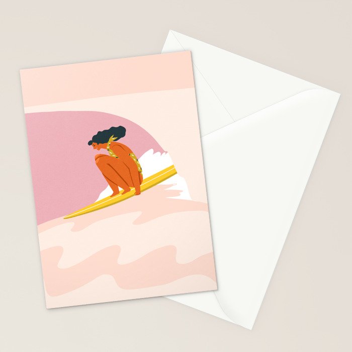Down the hill Stationery Card Gallery Image 2