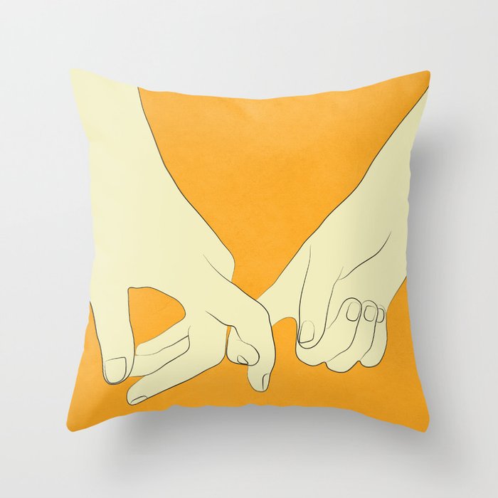 By Your Side 04 Throw Pillow Gallery Image 6