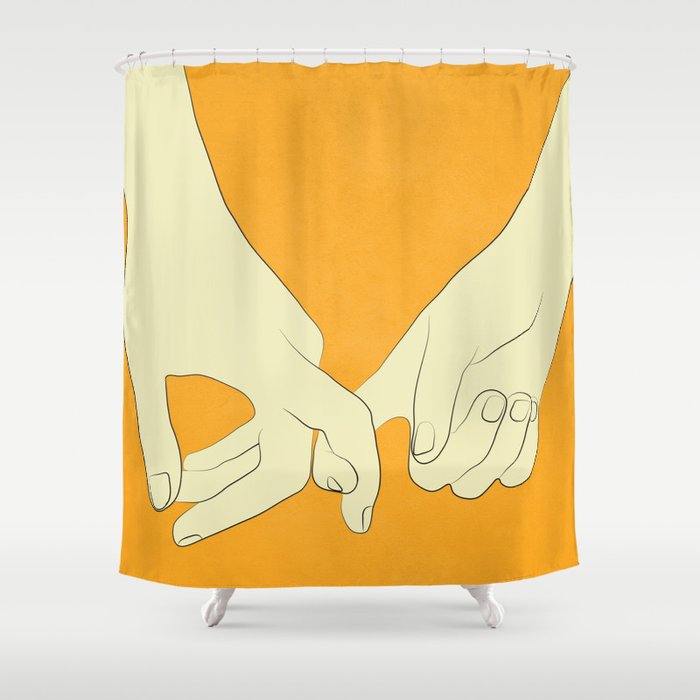By Your Side 04 Shower Curtain Gallery Image 1