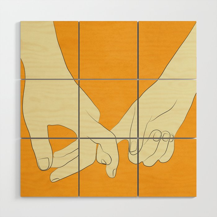 By Your Side 04 Wood Wall Art Gallery Image 1
