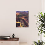 'The City from Greenwich Village' New York City subway cityscape by John French Sloan Poster Gallery Image 2