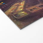 'The City from Greenwich Village' New York City subway cityscape by John French Sloan Welcome Mat Gallery Image 2