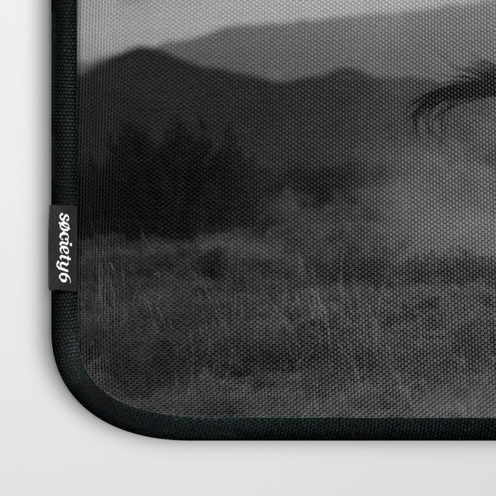 Black and White Cowboy Being Bucked Off Laptop Sleeve Gallery Image 3