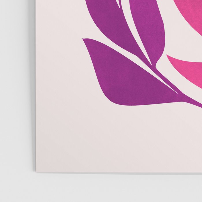 Solstice Sunset With Tropical Flowers Poster Gallery Image 3