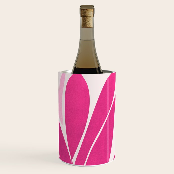 Solstice Sunset With Tropical Flowers Wine Chiller Gallery Image 3