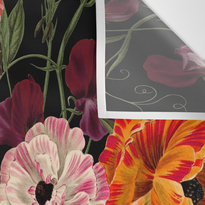 Evening Floral Harvest Vintage Art Prints Wall Tapestry Gallery Image 3