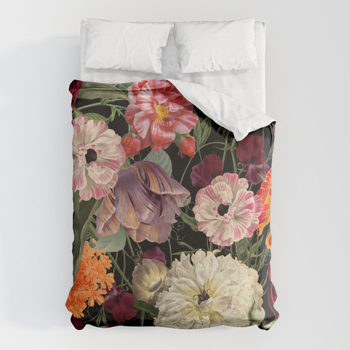 Evening Floral Harvest Vintage Art Prints Duvet Cover Gallery Image 6