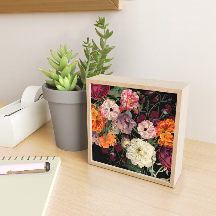 Evening Floral Harvest Vintage Art Prints Mini Art Print Gallery Image 2
