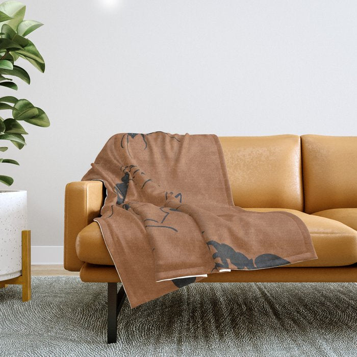 Ants in Formation 1 Throw Blanket Gallery Image 1