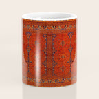 N194 - Red Berber Atlas Oriental Traditional Moroccan Style Coffee Mug Gallery Image 4