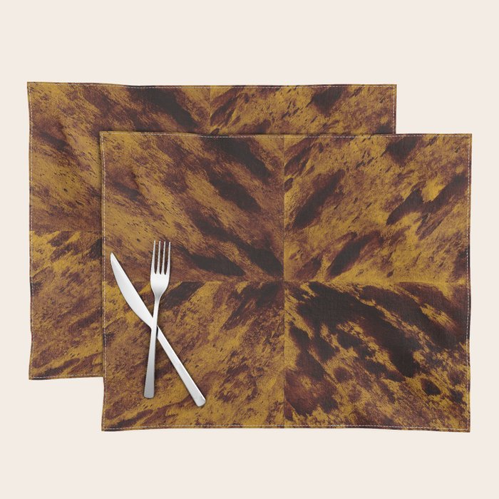 Faux Tortoiseshell 2 - Natural Placemat Gallery Image 1