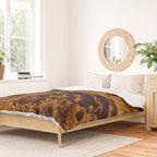 Faux Tortoiseshell 2 - Natural Duvet Cover Gallery Image 2