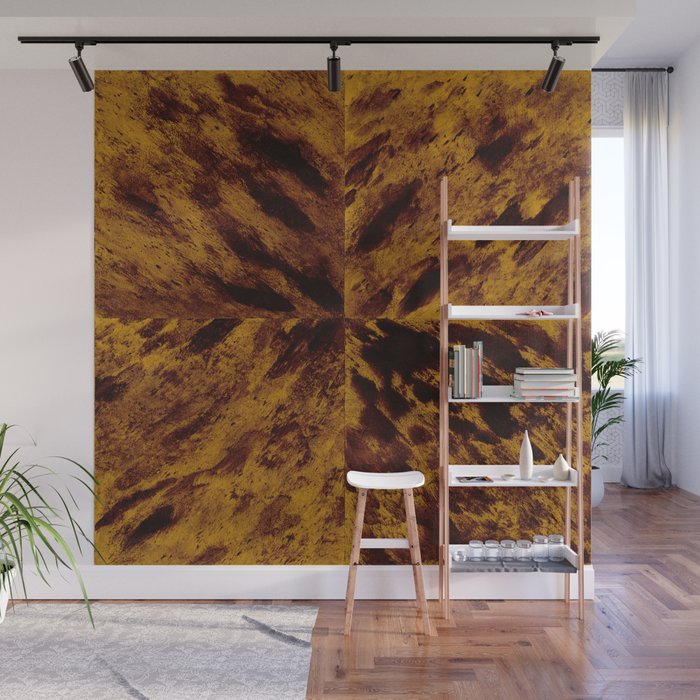 Faux Tortoiseshell 2 - Natural Wall Mural Gallery Image 1