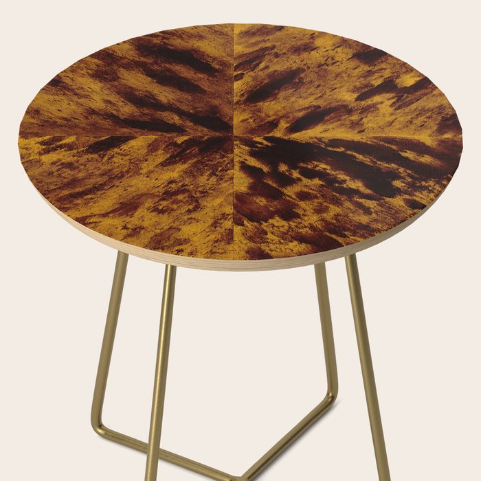 Faux Tortoiseshell 2 - Natural Side Table Gallery Image 2