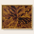 Faux Tortoiseshell 2 - Natural Serving Tray Gallery Image 1