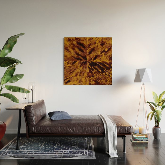 Faux Tortoiseshell 2 - Natural Wood Wall Art Gallery Image 2
