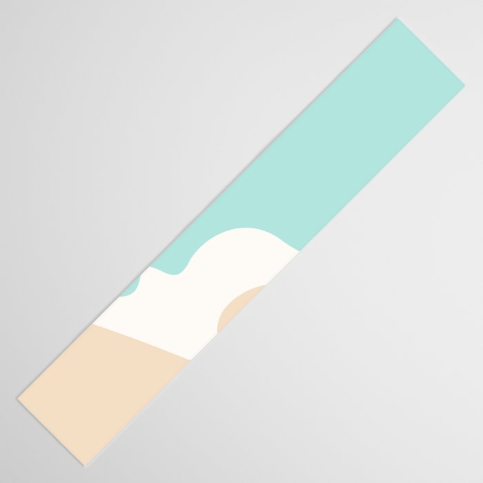 Sand and Sea Coastal Shoreline Table Runner Gallery Image 3