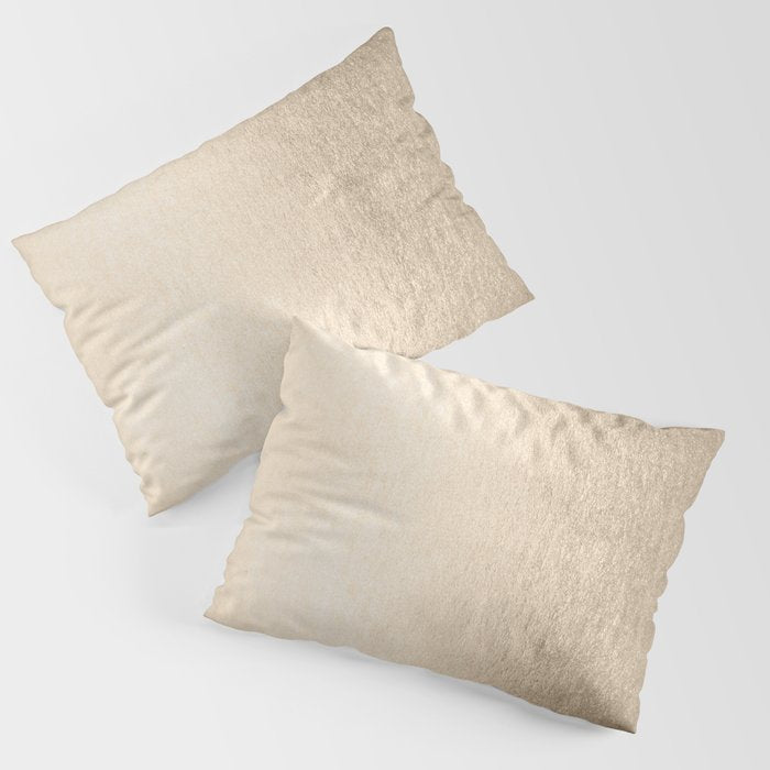 White Gold Sands Pillow Sham Gallery Image 1