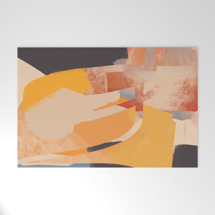 Modern Abstract Art 104 Welcome Mat Gallery Image 1
