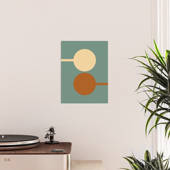 Mid Century 32A Poster Gallery Image 2