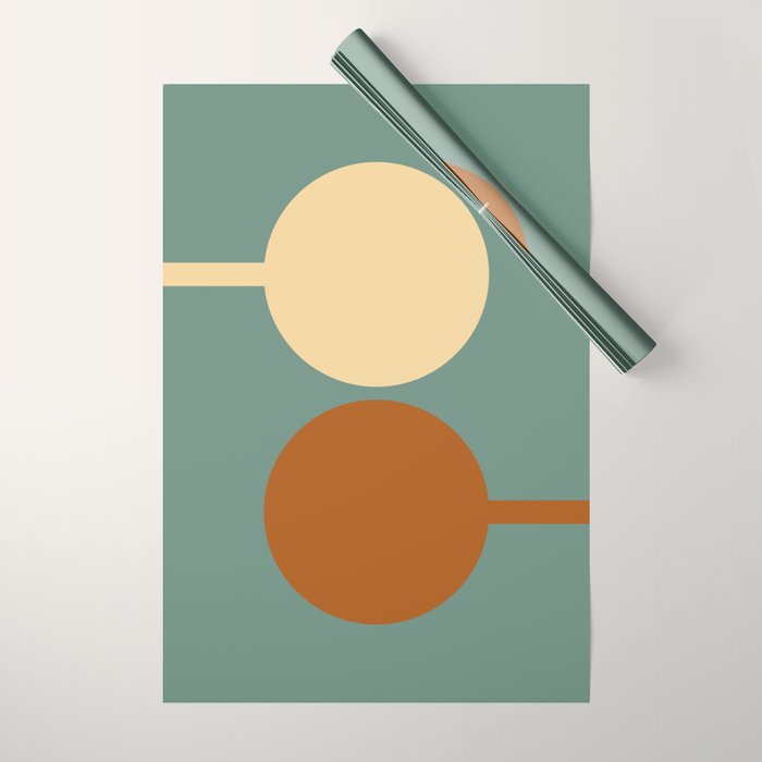 Mid Century 32A Wrapping Paper Gallery Image 1