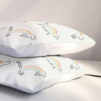 Rainbow Cat Pillow Sham Gallery Image 3