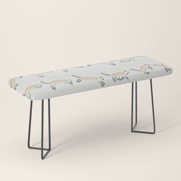 Rainbow Cat Bench Gallery Image 1