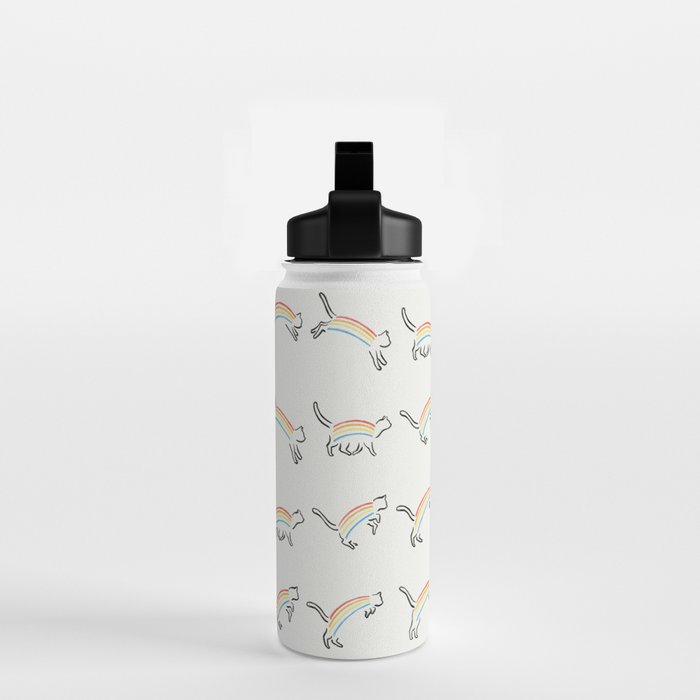 Rainbow Cat Water Bottle Gallery Image 2