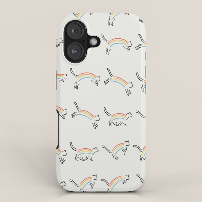 Rainbow Cat iPhone Case Gallery Image 1