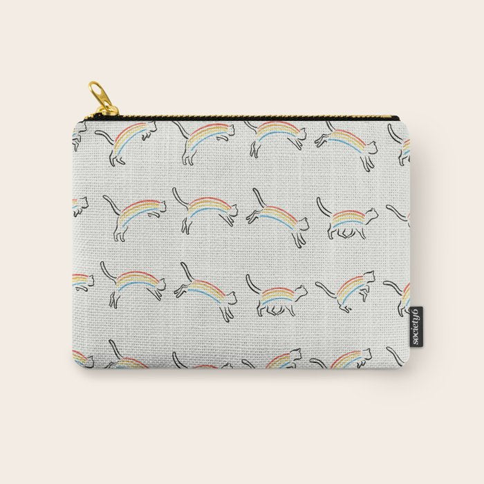 Rainbow Cat Carry All Pouch Gallery Image 1