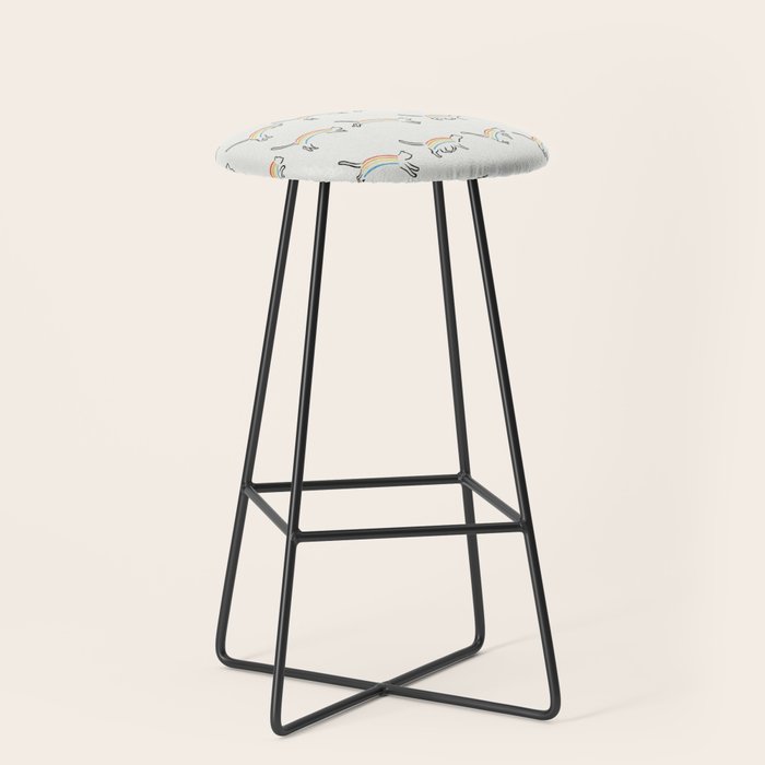 Rainbow Cat Stool Gallery Image 1