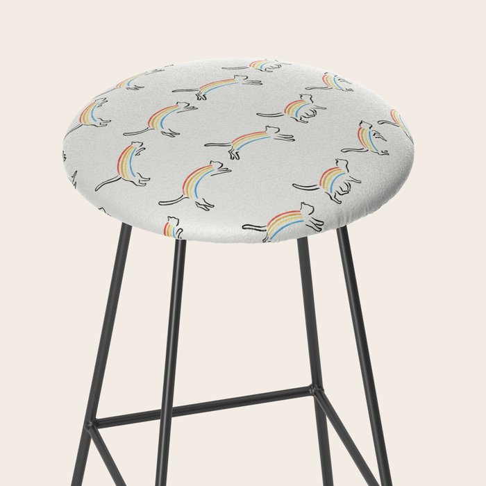 Rainbow Cat Stool Gallery Image 2