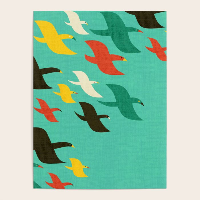 Birds are flying Poster Gallery Image 4
