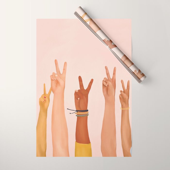 Peace Wrapping Paper Gallery Image 1
