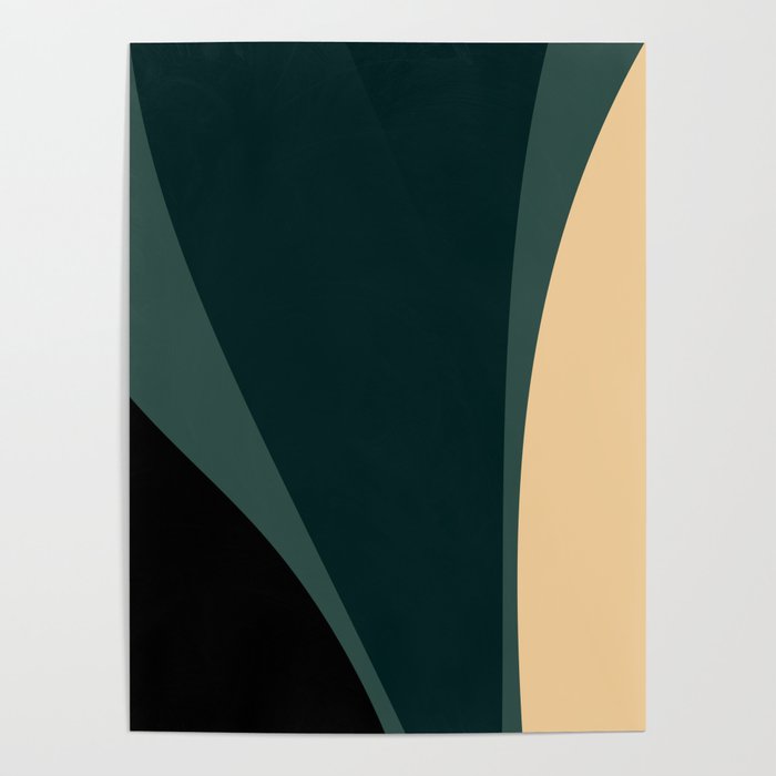 Minimalist Plant Abstract LXXXVII Poster Gallery Image 1
