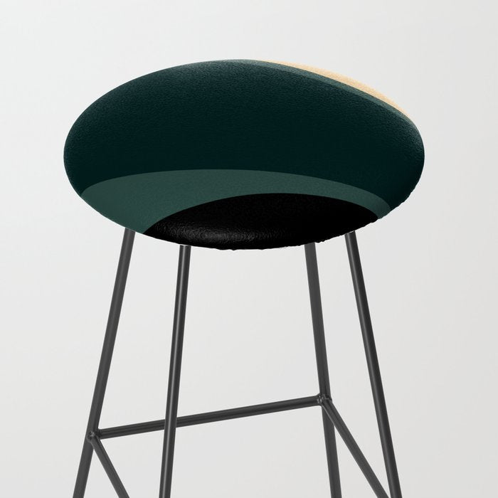 Minimalist Plant Abstract LXXXVII Stool Gallery Image 2