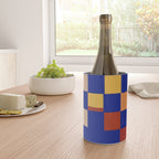 Rainbow checkerboard#1 Wine Chiller Gallery Image 4