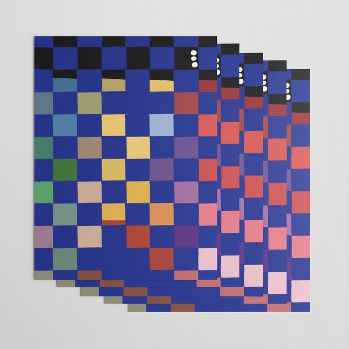 Rainbow checkerboard#1 Wrapping Paper Gallery Image 3