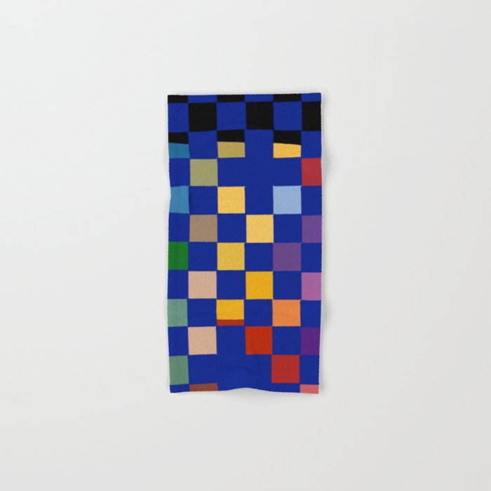 Rainbow checkerboard#1 Towels Gallery Image 1