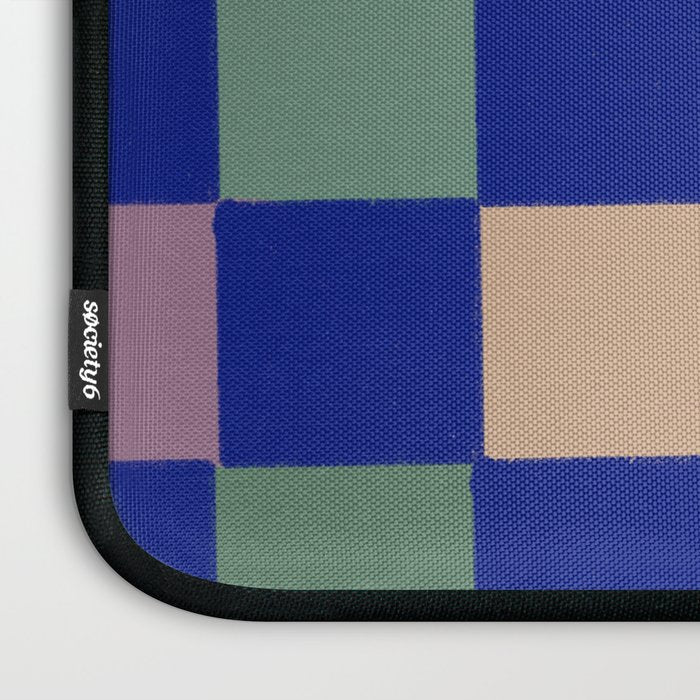 Rainbow checkerboard#1 Laptop Sleeve Gallery Image 3