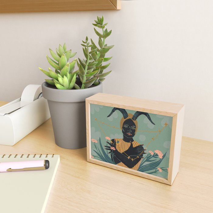 The Horned Earth Queen Mini Art Print Gallery Image 2