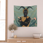 The Horned Earth Queen Wall Tapestry Gallery Image 2